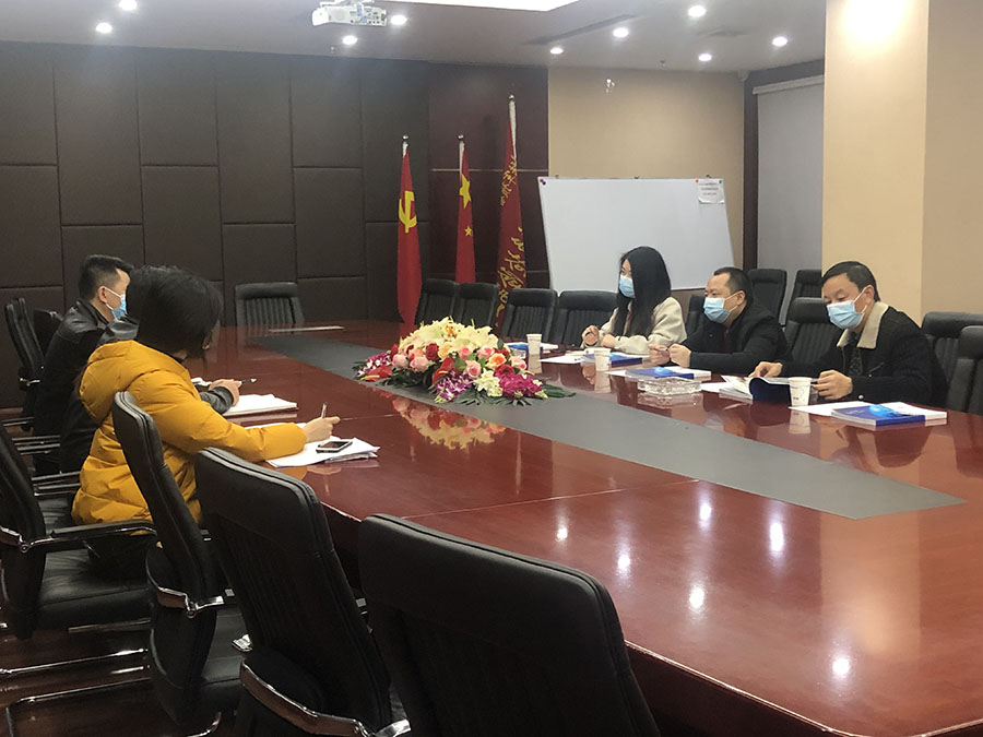 金牛区统战部辅导亲临四川J9集团国际建设集团视察领导疫情防控和复工复产工作AA