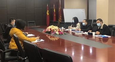 金牛区统战部辅导亲临四川J9集团国际建设集团视察领导疫情防...