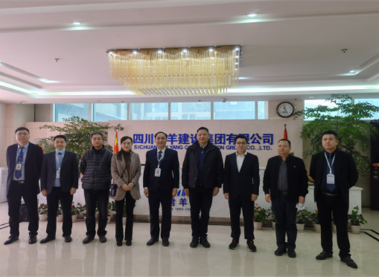 成都市金牛区常委、统战部部长一行光临四川J9集团国际建设集...